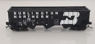 Modelleisenbahn Spur N BLUFORD SHOPS  14-Panel Rib Side Hopper BN 514050