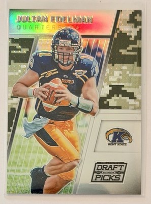 Julian Edelman 2016 Prizm Draft Picks Camo Prizms 32/199 New England Patriots