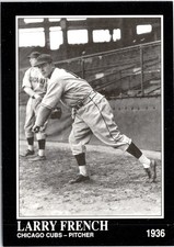 Larry French 1992 Conlon Collection TSN #416 Chicago Cubs