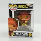 Funko POP! Television Invincible Rex Splode #1862 Figure CHASE Exclusive New