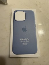 Apple Silicone Case with MagSafe for iPhone 13 Pro Max - Blue Fog