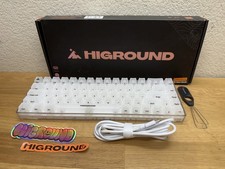 Higround Crystal Opal Basecamp 65 Mechanical Keyboard Silent Glacier Switch