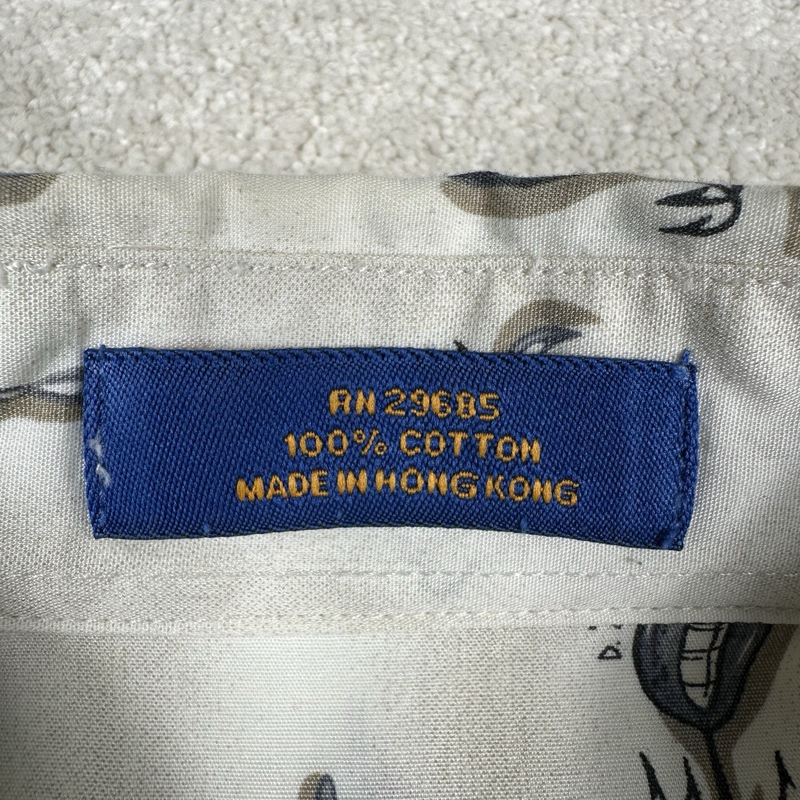 Pendleton Button Down Shirt Fly Fishing Fish Lure… - image 5