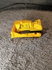 Yellow/Black Diecast Toy Bulldozer Tracked Dozer Construction Vehicle — photo 3