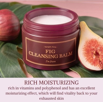 2X I'M FROM Fig Cleansing Balm Moisturizing Yeongam Korean Cosmetics 100 ml