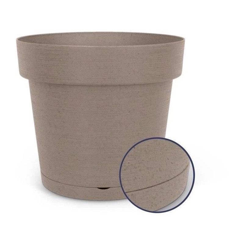 Pot à réserve d'eau 40 cm GARDEN ID pour sublimer votre salon avec élégance - 2