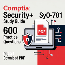 CompTIA Security+ SY0-701 Exam 600+ Practice ...