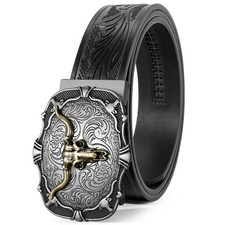 SANSTHS Ratchet Cowboy Belt, Western Ratchet Belts for Men Ratchet Western Be...