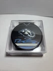 Dylan Guenther Autographed Utah Mammoth Jersey Design Hockey Puck Rare🔥🔥