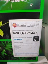 For HP Q5942X Black Toner Cartridge 42X LaserJet 4250 4350