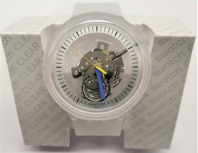Swatch Big Bold 2020 - SB01K100 - Clearly Bold - Neu -