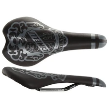 Cinelli Cavaliere Crest Saddle, CrMo Rail - Black Knight