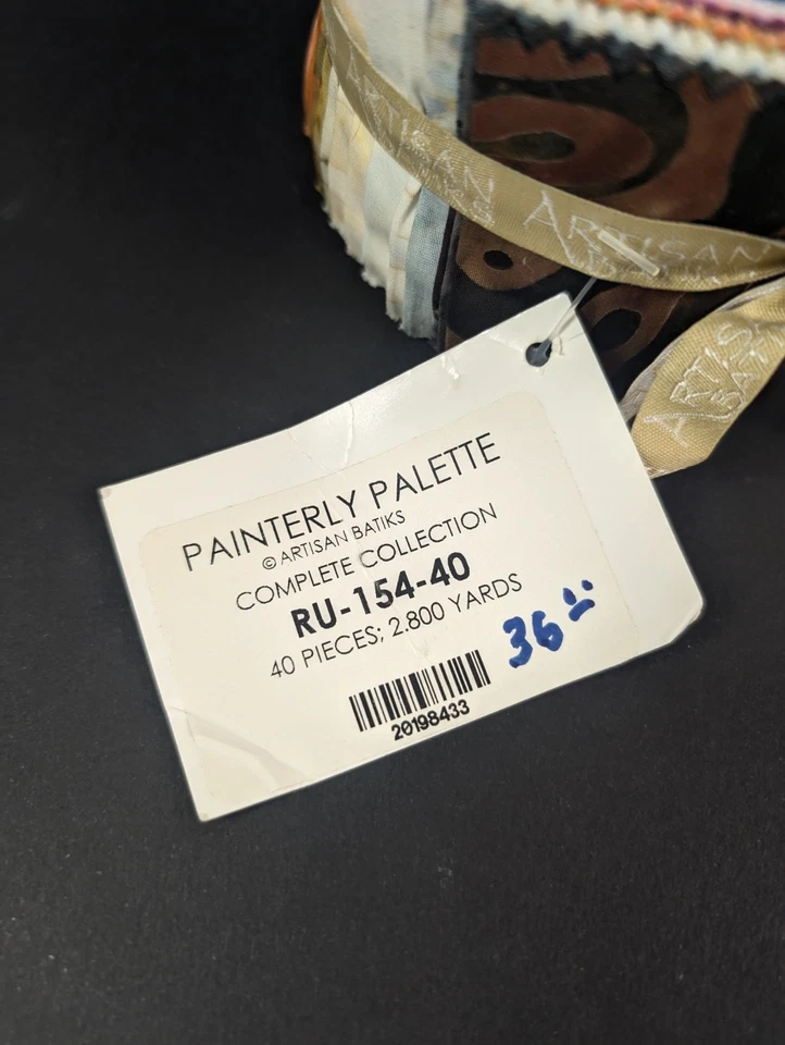 Robert Kaufman Batiks Artesanales Rollo de Jalea Enrollable 2.5" Tiras Edredón Tela Algodón Foto 4 de 4