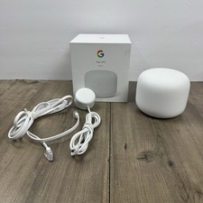 Google Nest Wifi H2D AC2200 Dual-Band Wi-Fi 5 Router - Snow - RG -   TESTED   