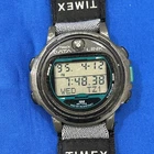 Vintage Timex Microsoft Data Link Digital Watch Men Gray Black 1990’s