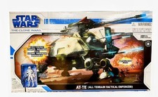 STAR WARS CLONE WARS AT-TE  ALL TERRAIN TACTICAL ENFORCER  NEW  2008  SEALED MIB