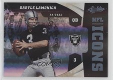 2011 Panini Absolute Memorabilia NFL Icons Spectrum /100 Daryle Lamonica #13 y8p
