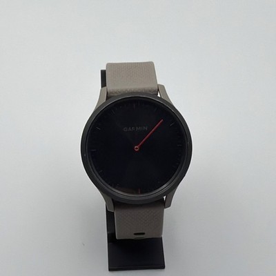 Garmin vivomove HR Hybrid Smartwatch 42mm Gray SS Case Gray Silicone Band