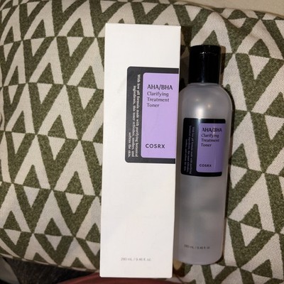 Cosrx AHA/BHA Clarifying Treatment Toner 9.46 oz/ 280 ml New In Box Exp 2027