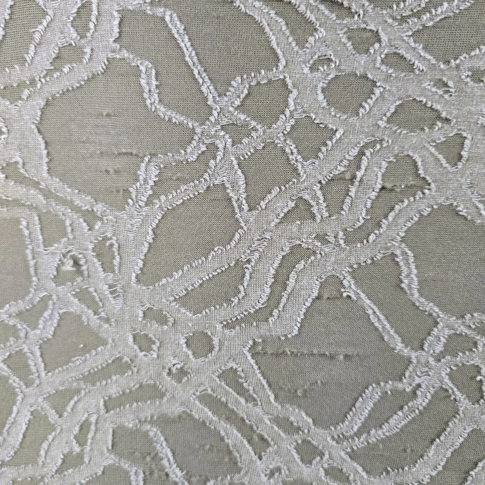 Top manga larga estampado verde oliva BKE para mujer L poliéster rayón texturizado Foto 3 de 4