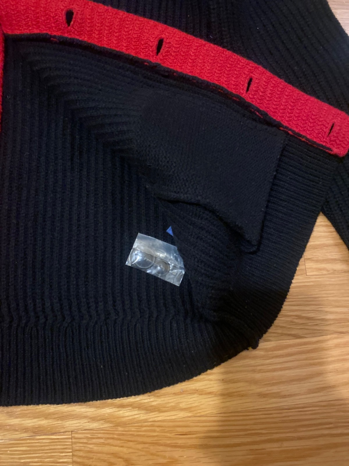 Rugby Ralph Lauren Gothic Varsity Cardigan Sweater- Size X Small image 3