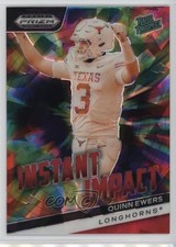 2024 Panini Prizm Draft Picks Instant Impact Red Ice Quinn Ewers #II-QE 1m9j