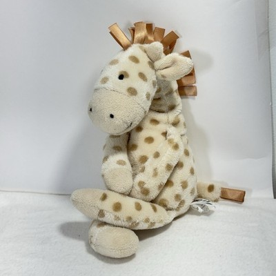 Little Jellycat Georgie Giraffe Chime Rattle Stuffed Plush