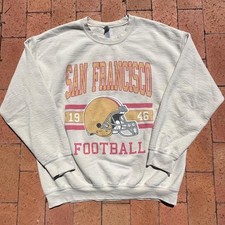 San Francisco 49ers Football sand color sweatshirt VK15623