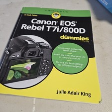 Canon EOS Rebel T7i/800D For Dummies