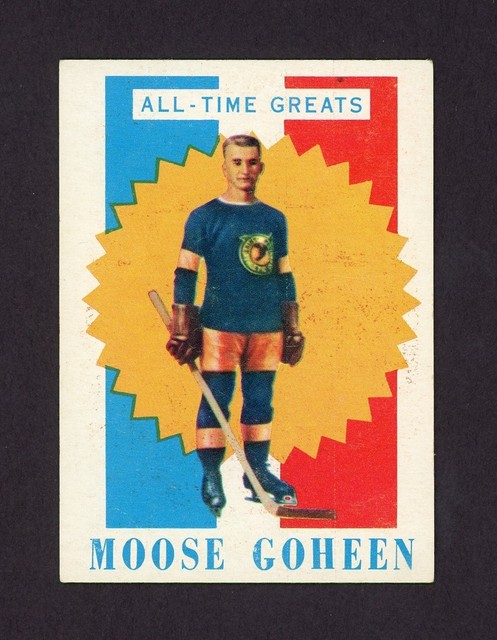 1960-61 TOPPS #63 MOOSE GOHEEN  RC  ALL-TIME GREATS   28603
