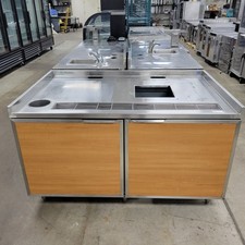 Beverage Counter USED 37x60 Duke CA72-RR18-L