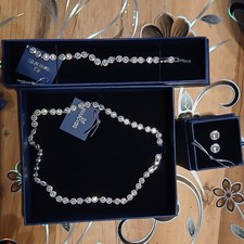 Swarovski 5367853  Set Angelic Taglio tondo Bianco Placcato rodio