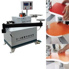 220V Rocker Curved Edge Banding Machine6-60mm width Irregular Straight Line Bane