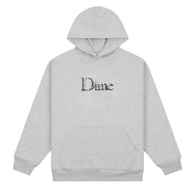 Dime MTL Classic Decoy Hoodie - Heather Grey