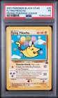2001 POKEMON PROMO BLACK STAR POKEMON LEAGUE #25 FLYING PIKACHU PSA 1