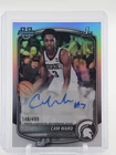 CAM WARD 2025-26 BOWMAN CHROME UNIVERSITY 1ST REFRACTOR AUTOGRAPH /499 Q5300
