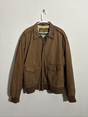 GUC VINTAGE MEN S G-III G3 LEATHER BOMBER JACKET SZ XL