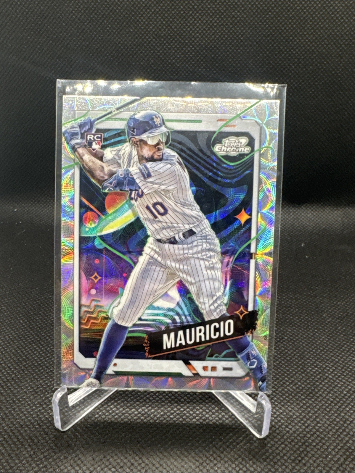 2024 Topps Cosmic Chrome - Ronny Mauricio #10 Nucleus Refractor (RC)
