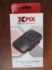 XPix 24X Memory Card Storage Case Water Resistant
