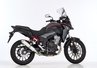 Hurric Supersport Slip On ErsatzdäMpfer (2-1) FüR Honda CB500X Bj. 2019-2023