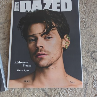 Harry Styles Dazed and Confused Magazine Winter 2021 Issue 274 Face cover