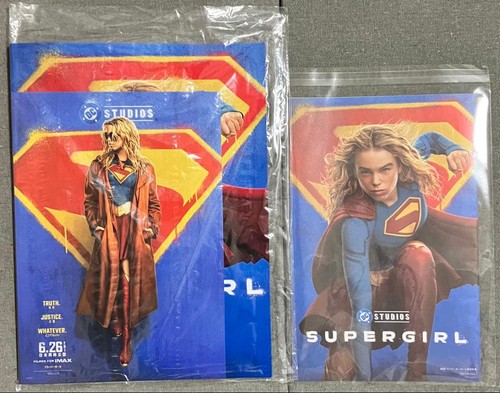 Pamphlet, admission benefits, and 2 flyers for the foreign movie “Supergirl”