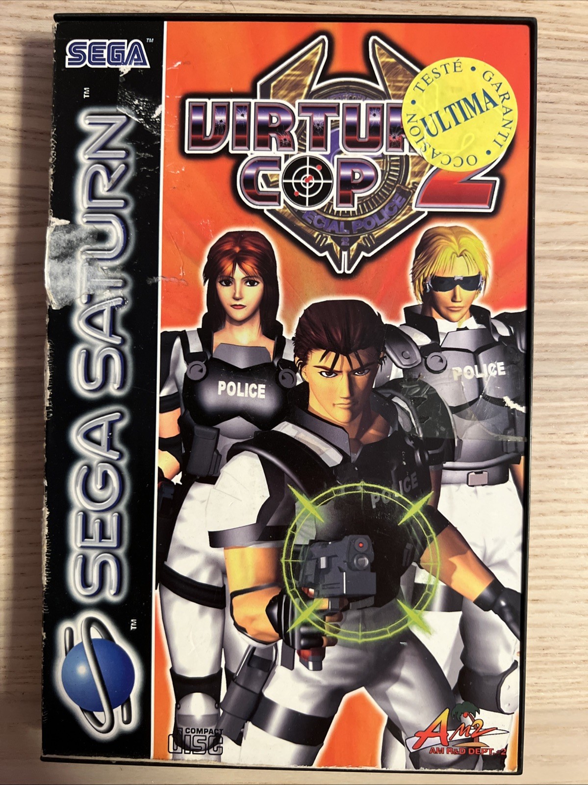 Virtua Cop 2 - SEGA Saturn - Complet - PAL - Excellent Etat