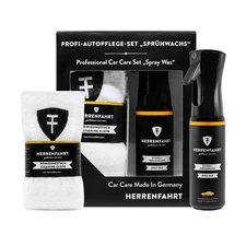 Quick Detailing & Wax Finish Spray Dry Cleaning Cloth Kit Car Care Set Gift 