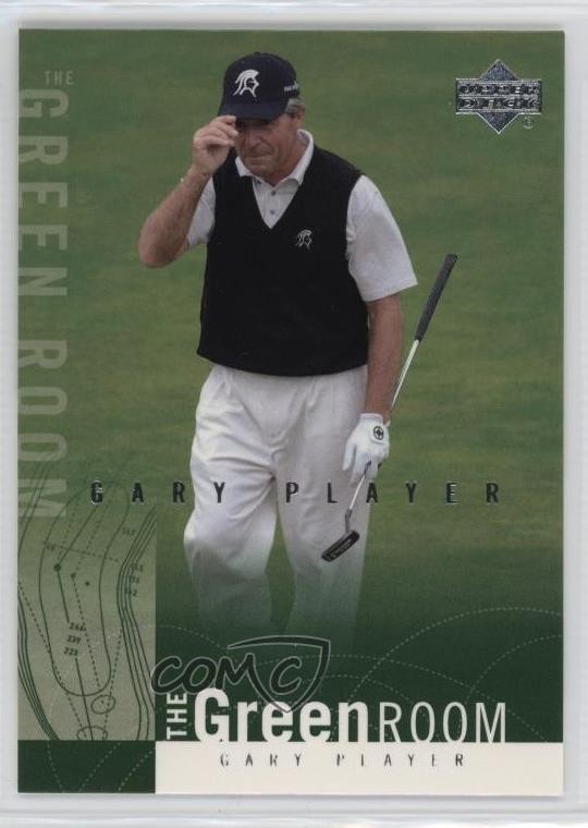 2002 Upper Deck The Green Room Gary Player #GR19 t2b