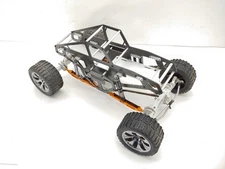 *RARE* RC4WD CARBON ASSAULT 1/10 4X4 MONSTER TRUCK ROLLER w/ ALUMINUM AXLES