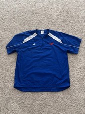 SMU Mustangs Adidas Quarter Zip Pull Over  Men's Blue XL