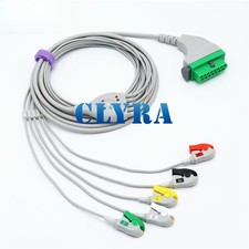 Fukuda Denshi DS-8000 Series Monitors 5 Leads IEC Pinch ECG CABLE