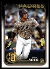 Juan Soto 2024 Topps #50 San Diego Padres MLB READ FREE SHIPPING AutographDen