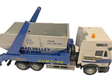 Hongwell Cararama Rebranded Chad Valley Mercedes-Benz Actros Truck Skip Hire